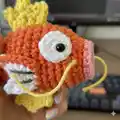 Magikarp Amigurumi Pattern step 3 - details and accessories