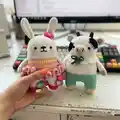Rabbit Amigurumi Pattern step 4 - final assembly and finishing