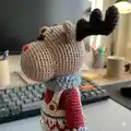 Reindeer Amigurumi Pattern step 3 - details and accessories