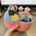 Baby Cradle Crochet Pattern step 1 - construction progress