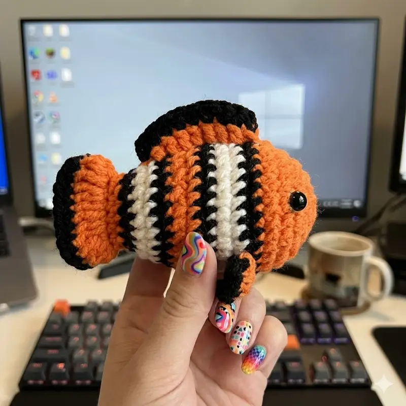 Complimentary Beginner Friendly crochet pattern: ELENDAN mushroom with mouse Amigurumi Pattern - Simple to follow guide