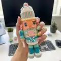 The Baby Blue Nutcracker Amigurumi Pattern step 4 - final assembly and finishing