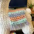 Layla the Llama Amigurumi Pattern step 3 - details and accessories