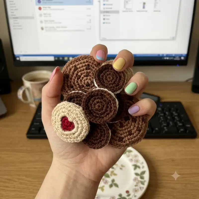 Complimentary Beginner Friendly crochet pattern: Biscuits Pattern - Simple to follow guide