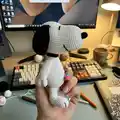 Snoopy Amigurumi Pattern step 4 - final assembly and finishing