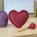 Conversation Candy Hearts Amigurumi Pattern step 3 - details and accessories