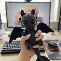 Dragon Toothless Amigurumi Pattern step 1 - construction progress