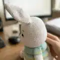 Bunny Stacking Toy Amigurumi Pattern step 3 - details and accessories