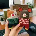 MINIMALS CAT Amigurumi Pattern step 1 - construction progress