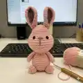 Rabbit Amigurumi Pattern step 3 - details and accessories
