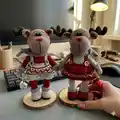 Reindeer Amigurumi Pattern step 4 - final assembly and finishing