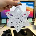 Sun Star Snowflake Amigurumi Pattern step 4 - final assembly and finishing