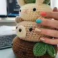 Forest Friends Amigurumi Pattern step 3 - details and accessories