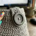 Grindstone Tote Bag Pattern step 3 - details and accessories