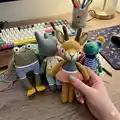 Animal Friends of Pica Pau Amigurumi Pattern step 4 - final assembly and finishing