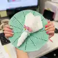 Tulip Model Placemat Pattern step 4 - final assembly and finishing