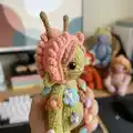 The Whimsy Folks Amigurumi Pattern step 2 - assembly progress