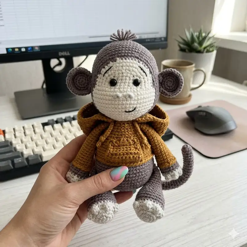 Complimentary Intermediate crochet pattern: Joe Amigurumi Pattern - Simple to follow guide