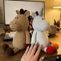 Phone Stand Horse/Unicorn Amigurumi Pattern step 1 - construction progress