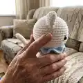 Kitty The little white kitten Amigurumi Pattern step 1 - construction progress