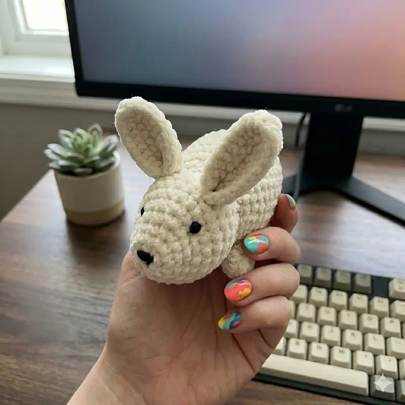 Quality crochet pattern: Rabbit Amigurumi Pattern - Intermediate level guide with complete instructions