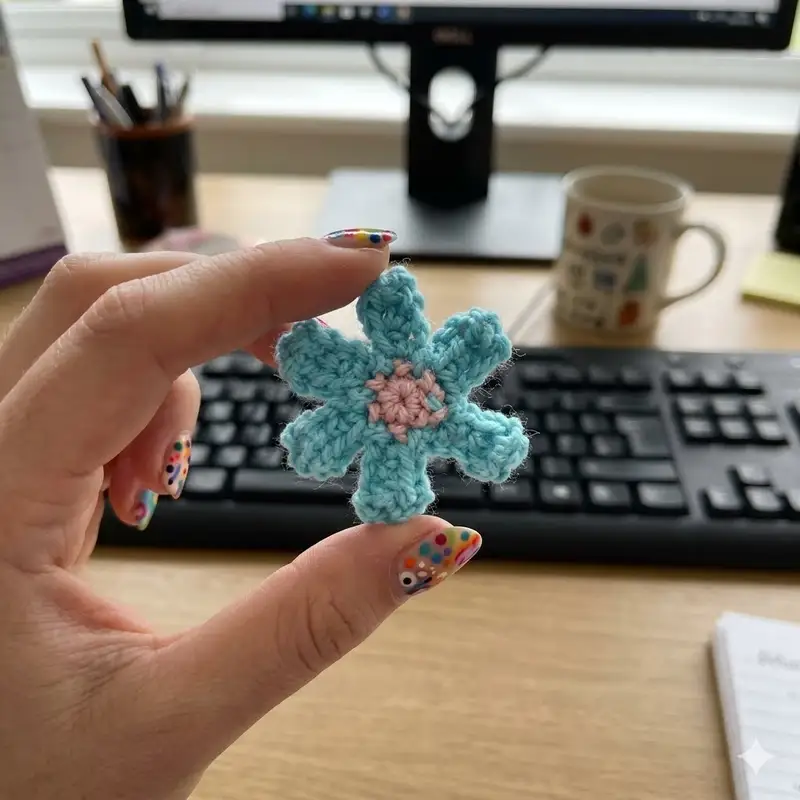 Complimentary Beginner Friendly crochet pattern: Crochet Flower EBook Pattern - Simple to follow guide