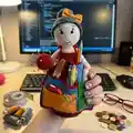 Doll - organizer Amigurumi Pattern step 3 - details and accessories