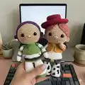 Buzz Lightyear Amigurumi Pattern step 3 - details and accessories