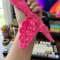 Mermaid Costume Crochet Pattern step 2 - assembly progress