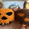 Pumpkin for Halloween Amigurumi Pattern step 3 - details and accessories