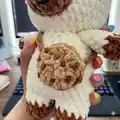 Chubby Milky Cow Amigurumi Pattern step 2 - assembly progress