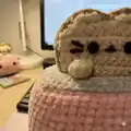 Kitty Toaster Amigurumi Pattern step 3 - details and accessories