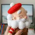 Le Pere Noel Amigurumi Pattern step 3 - details and accessories