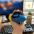 Doryfish Amigurumi Pattern step 4 - final assembly and finishing