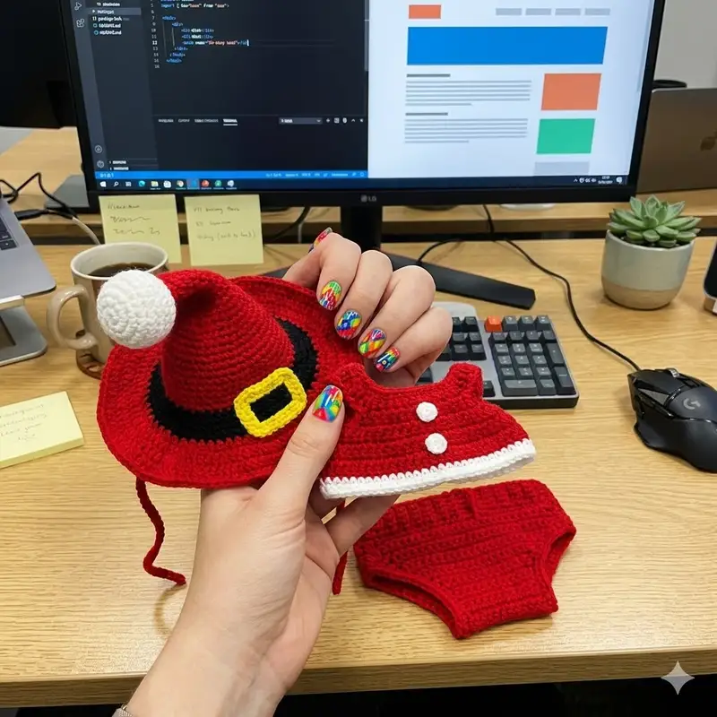 Complimentary Intermediate crochet pattern: Clothes Amigurumi Pattern - Simple to follow guide