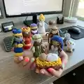 Nativity Amigurumi Pattern step 3 - details and accessories