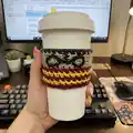 Harry Potter Cup Cozy Pattern step 4 - final assembly and finishing