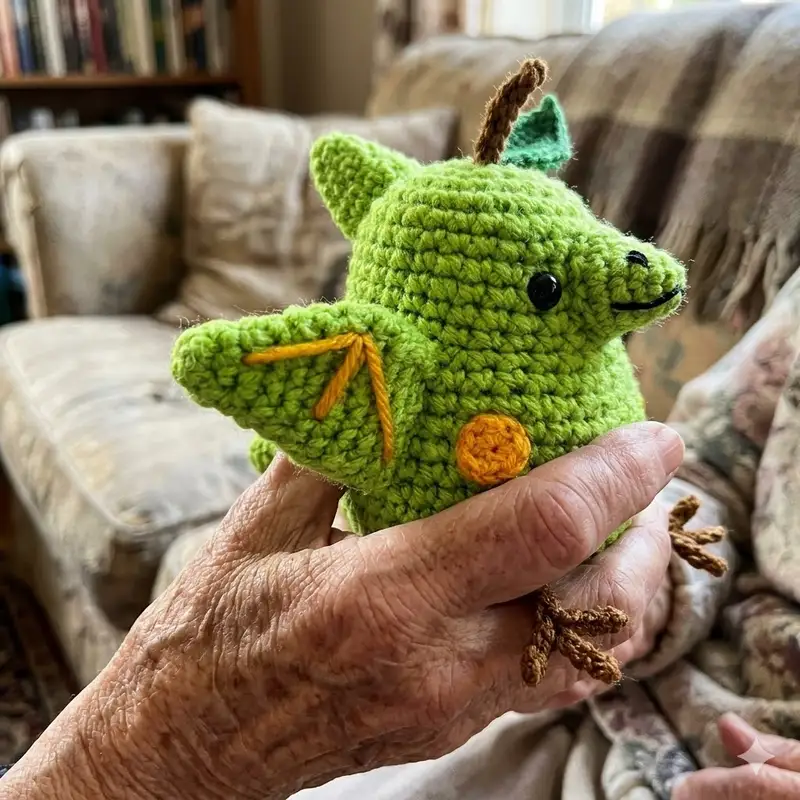 Complimentary Intermediate crochet pattern: Pearodactyl Amigurumi Pattern - Simple to follow guide