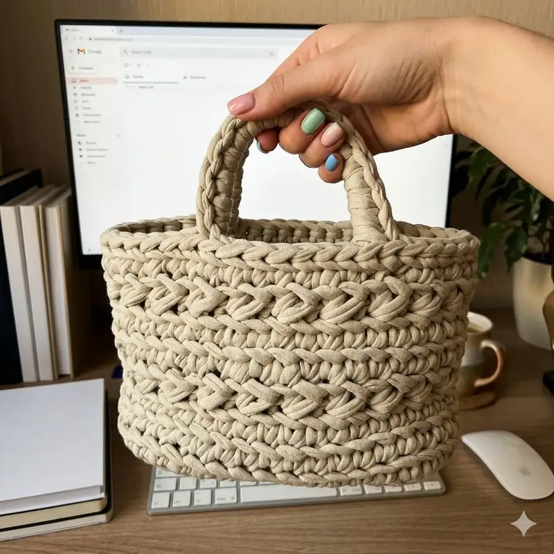 Complimentary Beginner Friendly crochet pattern: Revisto Basket Pattern - Simple to follow guide