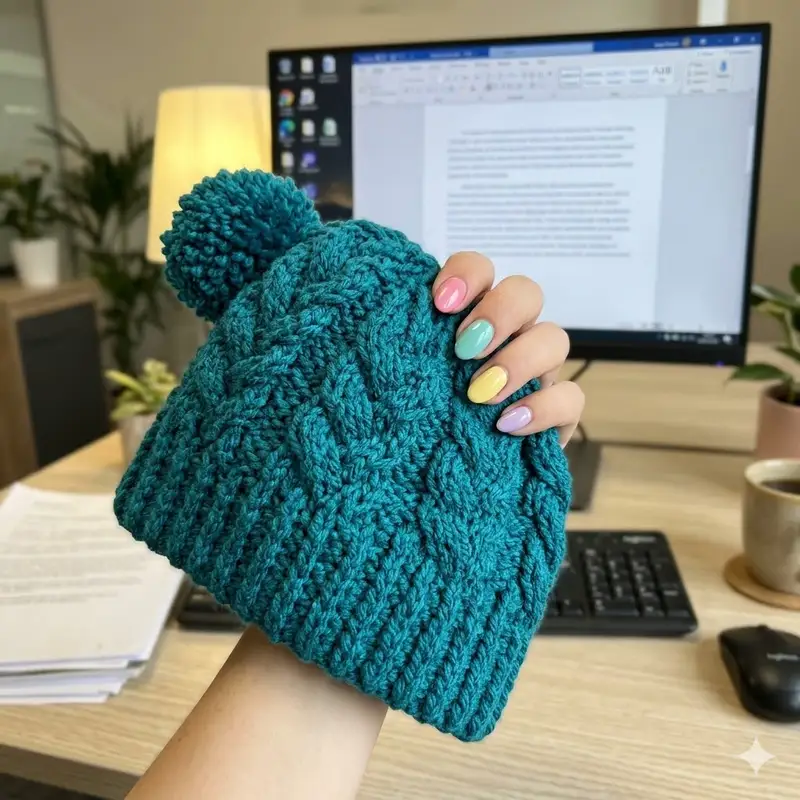 Complimentary Intermediate crochet pattern: Cinnamon Swirl Hat and Scarf Set Pattern - Simple to follow guide