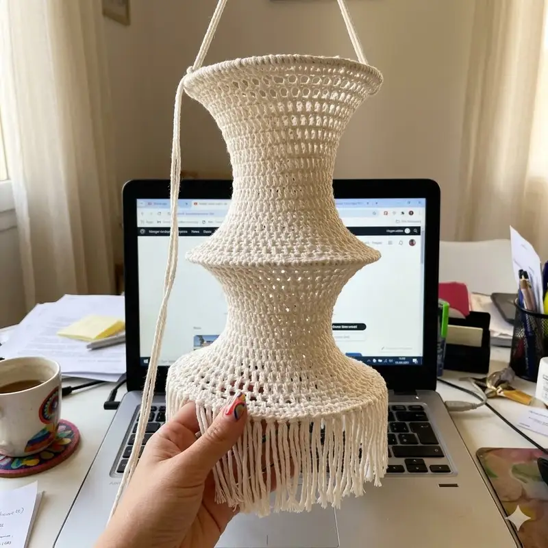 Complimentary Beginner Friendly crochet pattern: SOL&LUNA BOHO LANTERN Pattern - Simple to follow guide