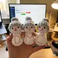 Snowman Friends Amigurumi Pattern step 4 - final assembly and finishing