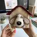 Dog PuPa Amigurumi Pattern step 1 - construction progress
