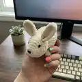 Rabbit Amigurumi Pattern step 3 - details and accessories