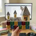 Hogwarts Castle Amigurumi Pattern step 3 - details and accessories