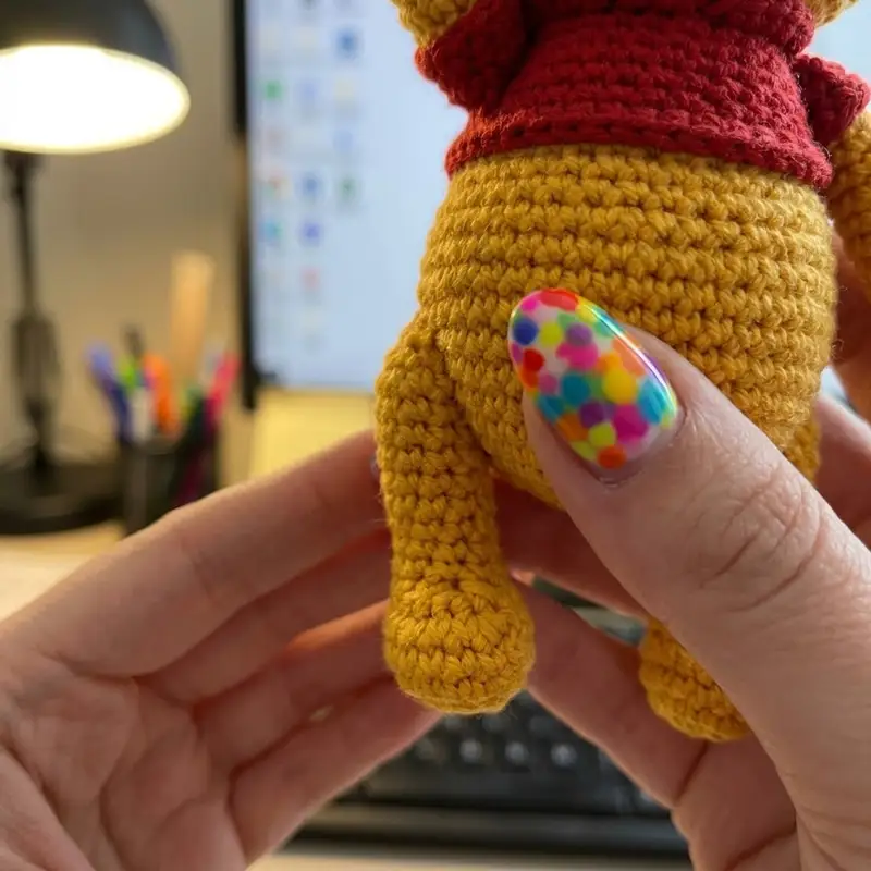 Complimentary Intermediate crochet pattern: My Teddy Bear Amigurumi Pattern - Simple to follow guide