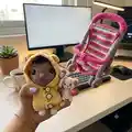 Baby On A Walk Amigurumi Pattern step 4 - final assembly and finishing