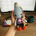 Potion Amigurumi Pattern step 4 - final assembly and finishing