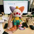 Circus Clown Amigurumi Pattern step 3 - details and accessories