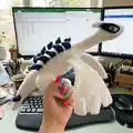 Lugia Plushie Amigurumi Pattern step 1 - construction progress